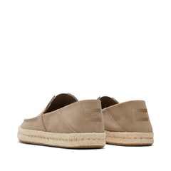 Alonso Taupe Suede Rope Loafer