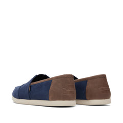 Alpargata Navy Synthetic Trim