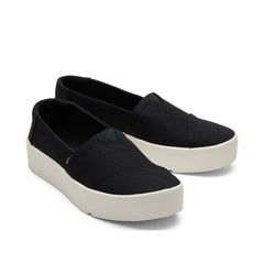 Verona Black Slip On Sneaker