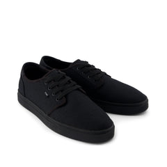 Carlo 2.0 Black and Black Legacy Canvas Lace Up Sneaker