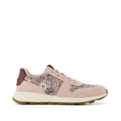 Womens TRVL LITE Retro Runner Sneaker Water Repellent Seashell Floral Print