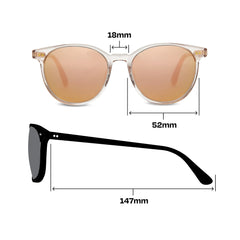 Bellini Champagne Crystal Handcrafted Sunglasses