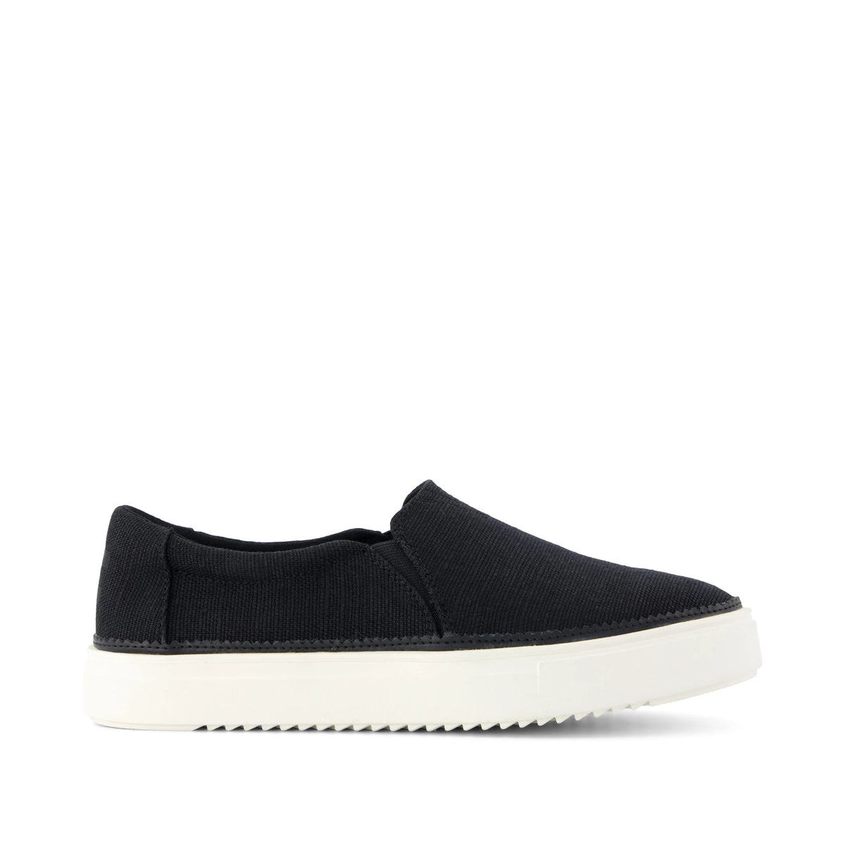 Womens Emily Slip On Sneaker Black Heritage Canvas