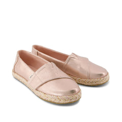 Alpargata Rope 2.0 Kids Espadrille Pale Rose Metallic Iridescent PU