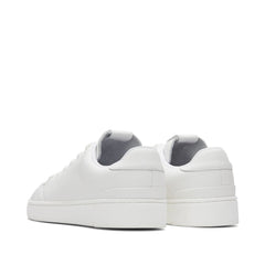 TRVL LITE White Leather Lace-Up Sneaker