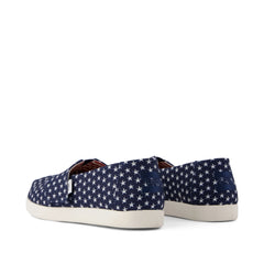 Alpargata Classic Kids Shoe Navy Stars Canvas