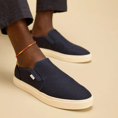Baja 2.0 Navy Legacy Canvas Slip On Sneaker