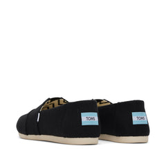 Alpargata Black Heritage Canvas