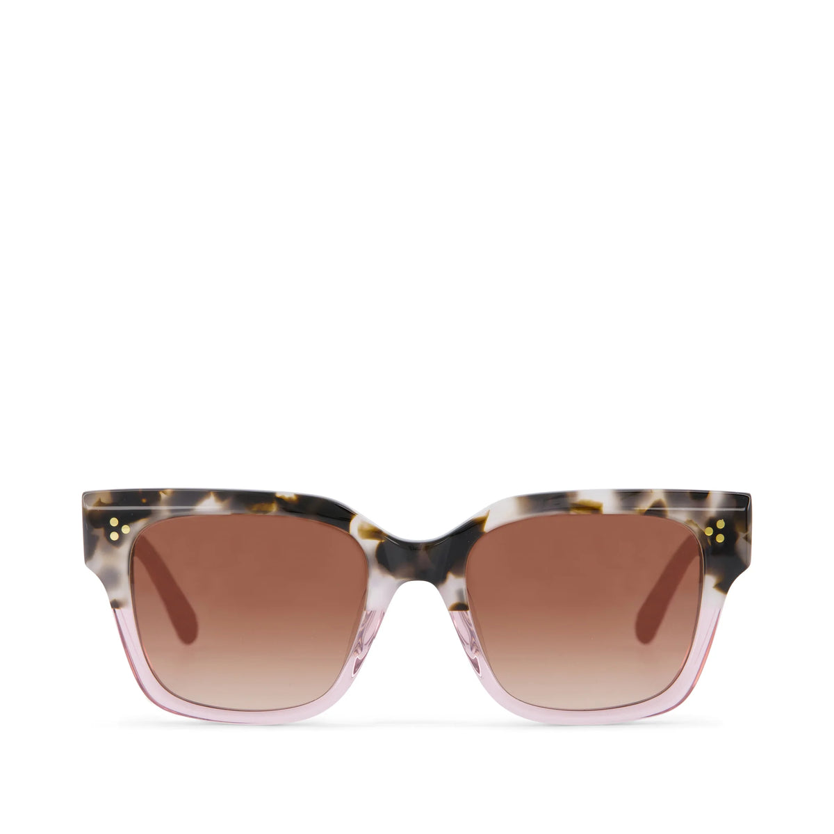 Madison Handcrafted Tortoise Pink Fade Sunglasses