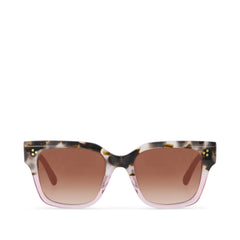 Madison Handcrafted Tortoise Pink Fade Sunglasses