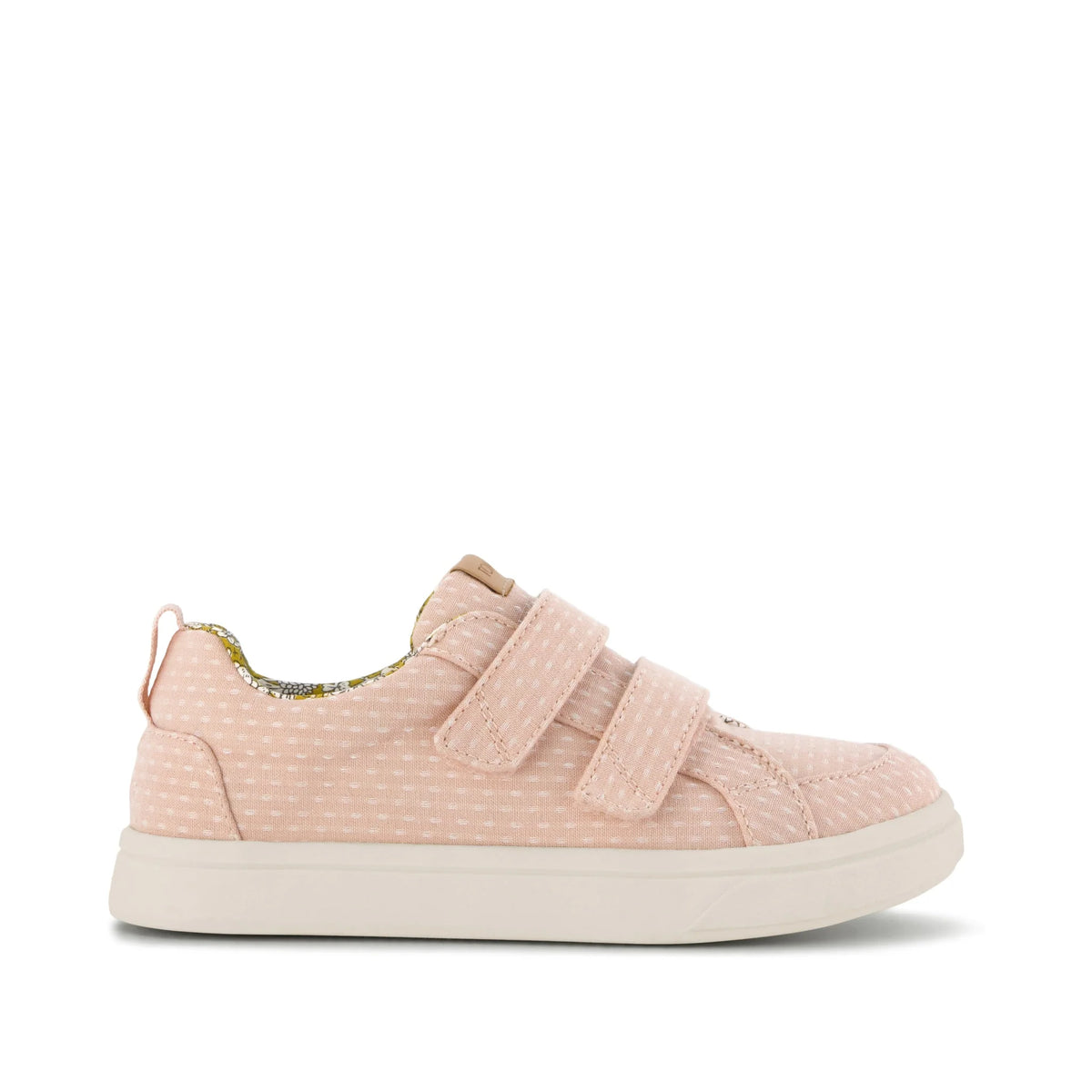 Cruz Double Strap Kids Sneaker Bloom Chambray Dot