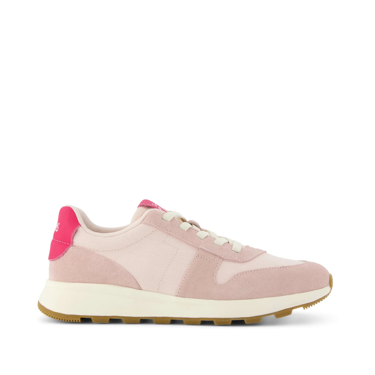 Womens TRVL LITE Retro Runner Sneaker Water Repellent Pale Rose