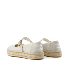 Carolina Mary Jane Espadrille Natural Yarn Dye
