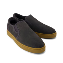 Mens Baja Slip On Sneaker Forged Iron Suede