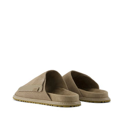 Danilo Slide Sandal Dune Perforated Suede