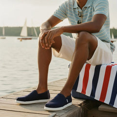 Mens Alp FWD Navy Stars Canvas