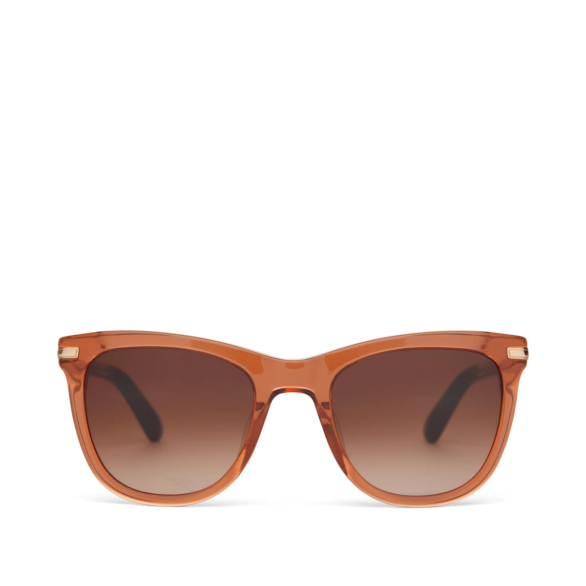 Victoria Terracotta Crystal Handcrafted Sunglasses