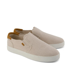 Mens Baja 2.0 Slip On Sneaker Taupe Mesh