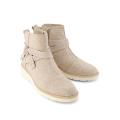 Womens Marlow Boot Water Repellent Natural Shimmer Twill