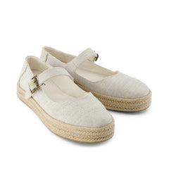 Carolina Mary Jane Espadrille Natural Yarn Dye