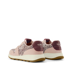 Womens TRVL LITE Retro Runner Sneaker Water Repellent Seashell Floral Print