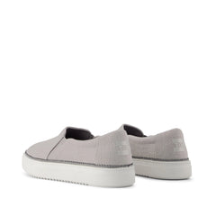 Womens Emily Slip On Sneaker Drizzle Grey Heritage Canvas
