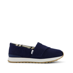 Resident Plus Kids Sneaker Navy Heritage Canvas