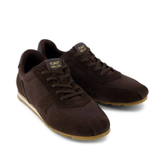 Womens TRVL Lite Palisade Sneaker Water Repellent Chocolate Vintage Twill