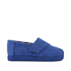 TOMS x Jamie Mizrahi Alpargata Classic Blue Suede Toddler  Shoe